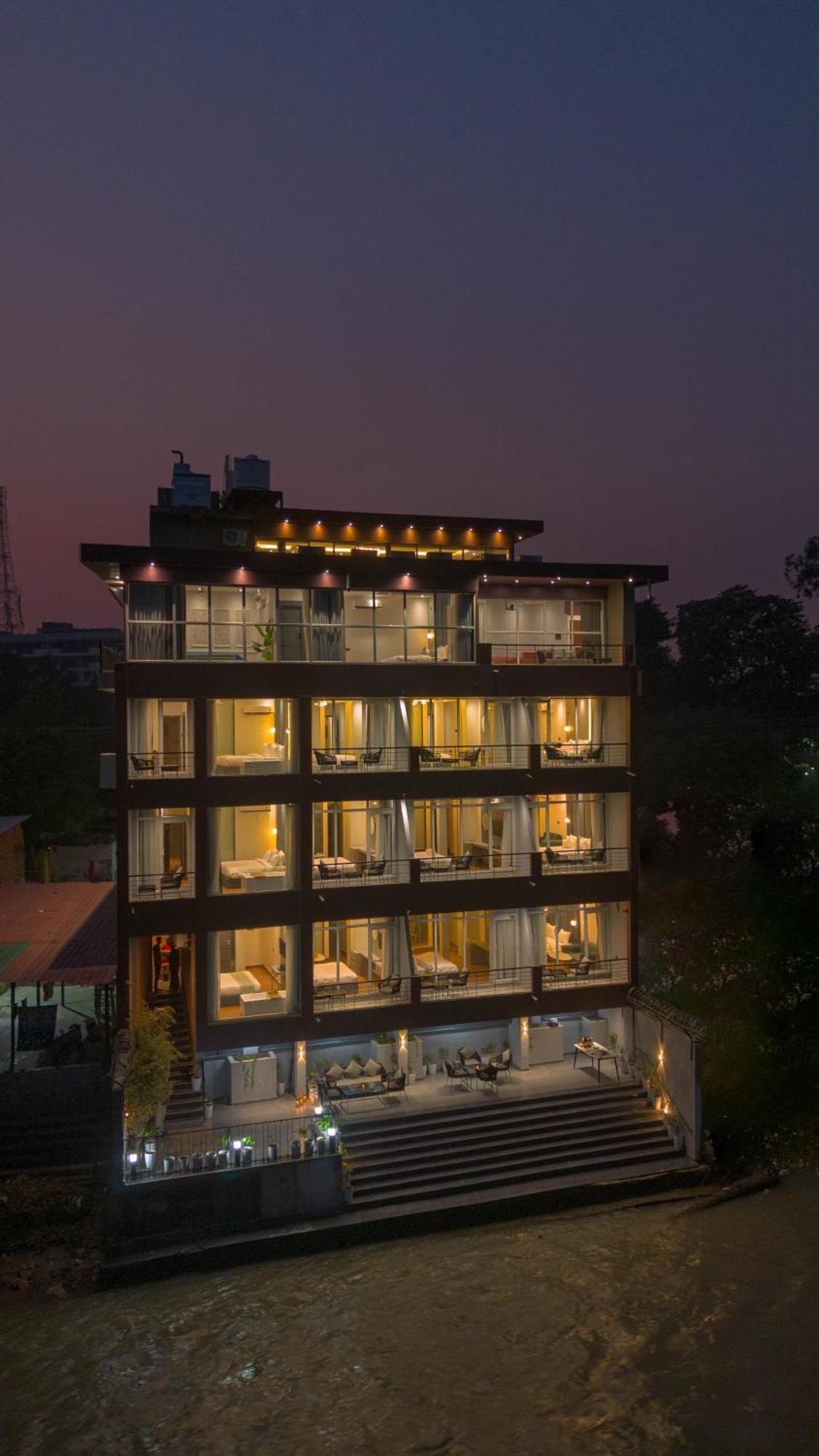 Sukoon By The Ganges - A Riverside Retreat ハリドワール エクステリア 写真